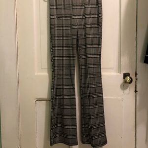 Stretchy Plaid Pants